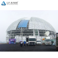 Xuzhou LF Arched Space Frame  Dry Dome Coal Storage Shed Yard for Power Plant or Clinker Storage